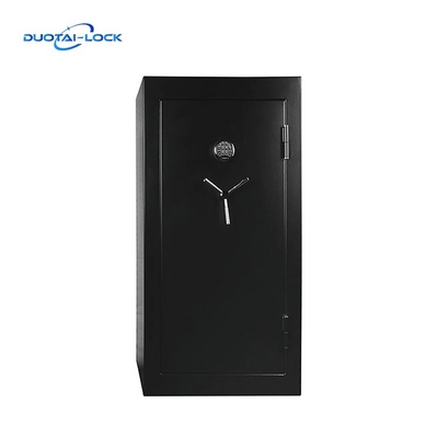 Solid Steel Boltwork Fireproof Safe Box With Powder Coating Textured Black Color