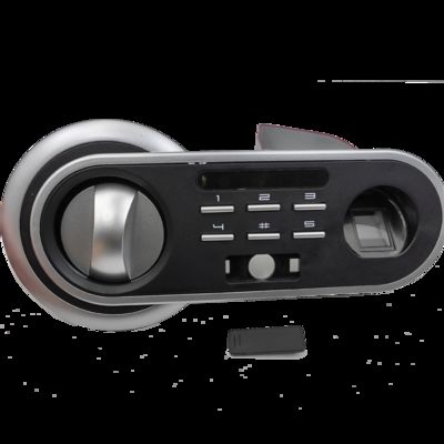 Buon prezzo Serratura elettronica per cassaforte con fino a 30 impronte digitali, password da 3-8 cifre e alimentazione con 4 batterie AA in linea