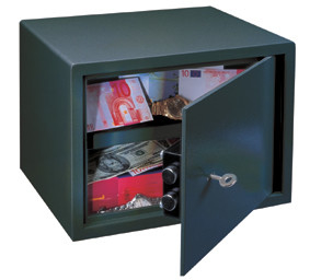 Guter Preis Schwarzer Safe Box Hotelzimmer Safe mit elektronischem Schloss oder Doppelverschluss Online